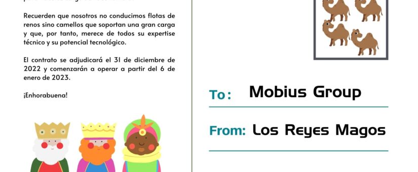 Los Reyes Magos adjudican el contrato de su flota de camellos y otros vehículos mágicos a Mobius Group