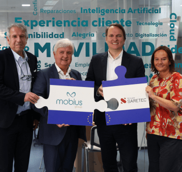 Saretec entra en el negocio de la movilidad con la compra del 100% de Mobius Group