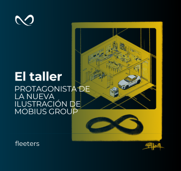 El taller, protagonista de la nueva ilustración institucional de MOBIUS Group