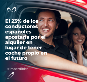 El 23% de los conductores españoles apostaría por el alquiler en lugar de tener coche propio en el futuro