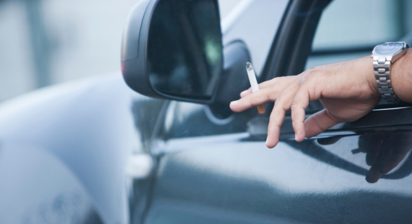 prohibición de fumar en vehículos de trabajo