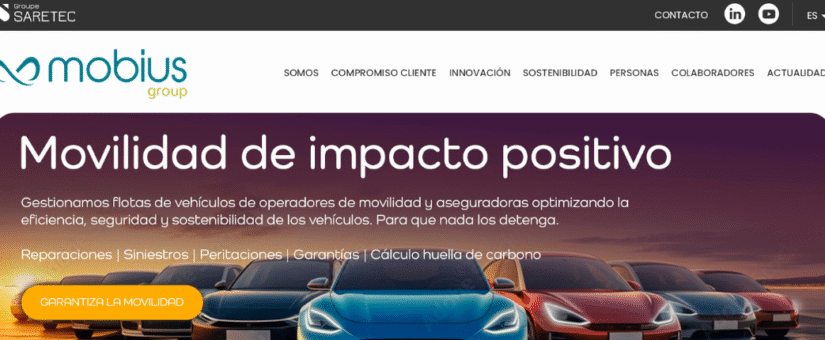 Mobius Group estrena nueva web corporativa, reflejo de su compromiso con una movilidad de impacto positivo