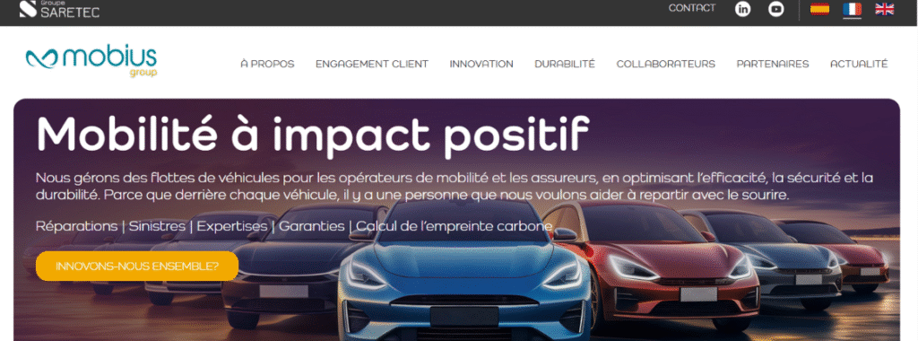nouveau site web corporate