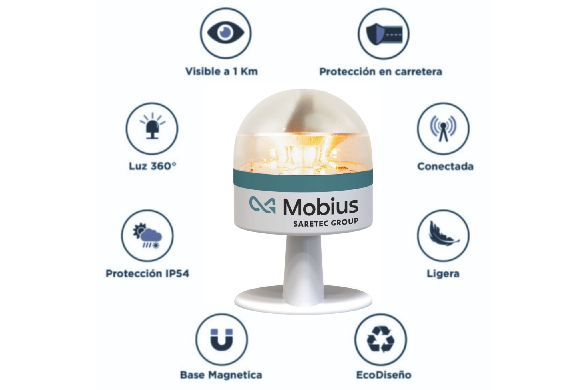 baliza v16 mobius saretec group